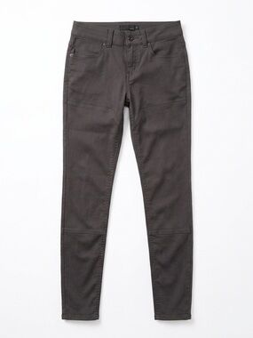 Prana Women's Slim Cargo Trousers in Charcoal